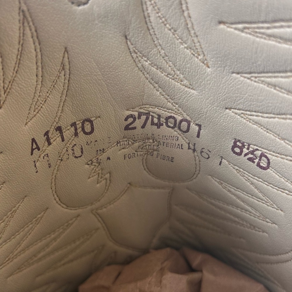 Vintage Acme Western Cowboy Boots Burgundy Brown | Men’s 8.5 Women’s 10 - Picture 8 of 8